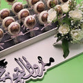 Chocolate lollipop tray