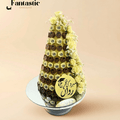 Graduation Hexagon Chocolates Tower (37)