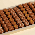 Gray Wooden Chocolates Tray