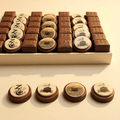 Hajj Wooden Tray with Assorted Chocolates