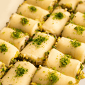 Halawat El Jibn with arabic Cream and Pistachio