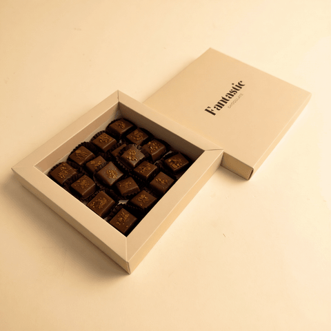 Hazelnut Wafer Chocolate Coated in Milk Chocolate Decorated with Crunchy Biscuit