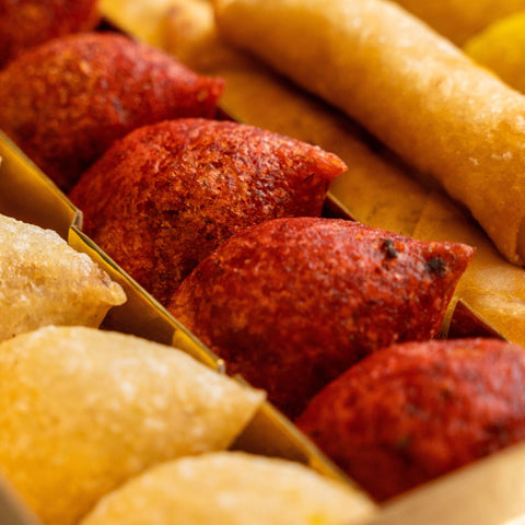 Kubbeh Mix Box with Spring Roll and Samosa