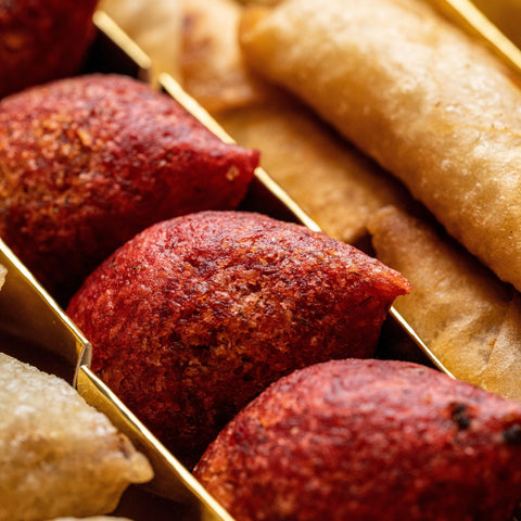 Kubbeh Mix Box with Spring Roll and Samosa