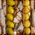 Kubbeh Mix Box with Spring Roll and Samosa