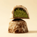 Kunefe & Pistachio Filled White & Milk Marble Chocolates