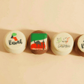 Kuwait Flag Cake Pop Box - 36 Pieces, Crispy Chocolate and Vanilla Cakes