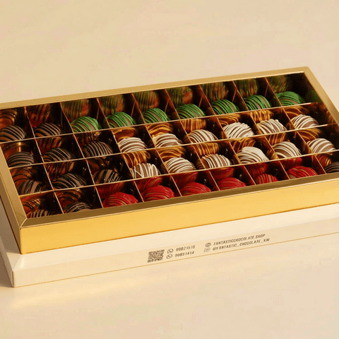 Kuwait Flag Caramel Biscuit Box