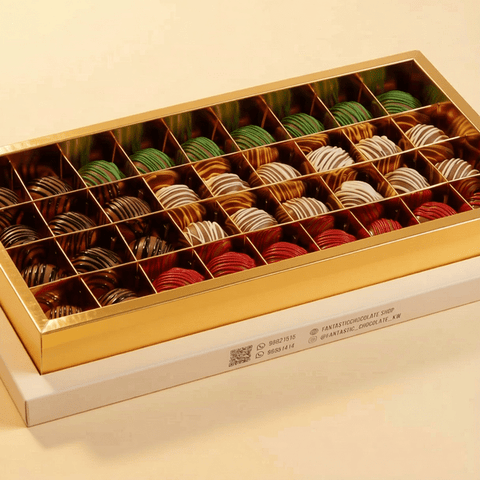 Kuwait Flag Caramel Biscuit Box