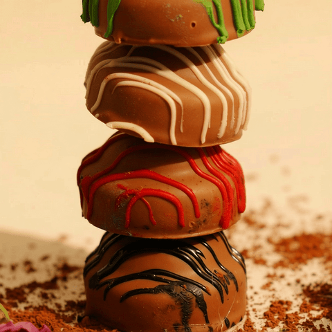 Kuwait Flag Caramel Biscuit Box