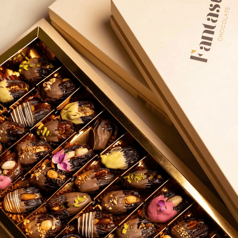 Luxury Medjool Date Box with Arabic Fillings