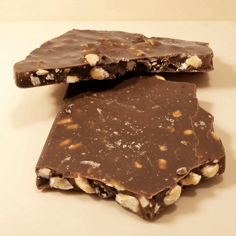 Milk Chocolate Hazelnut Slices