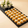 Mini Basbousa with Fresh Cream