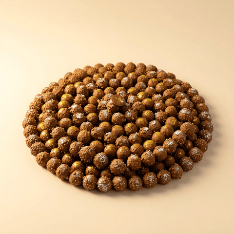 Mini Truffle Chocolate Balls Tray with Caramel and Nutella