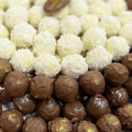 Mini White & Brown Truffle Balls Tray