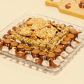 Mixed Chocolate Plate of Kinder, Pistachio, Caramel, Almonds