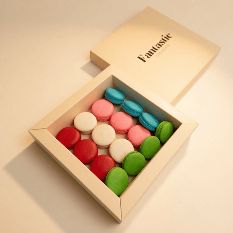 Mixed Color Macaron Box