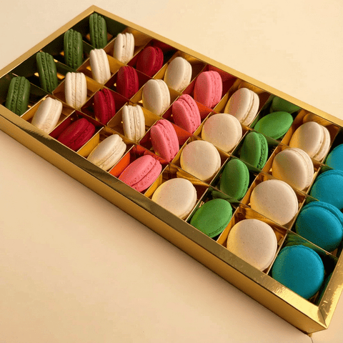 Mixed Color Macaron Box
