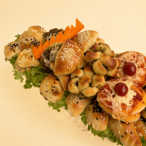 Mixed Pastries Crystal Plate
