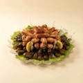 Mixed Savory Platter of Grape Leaves & Musakhan