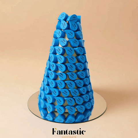 Newborn Blue Chocolate Tower (39)
