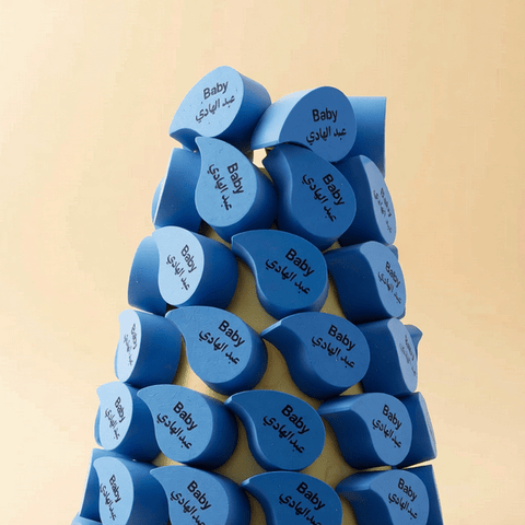 Newborn Blue Chocolate Tower (39)