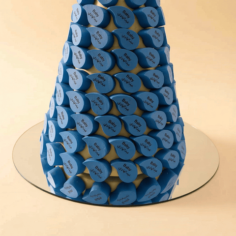 Newborn Blue Chocolate Tower (39)