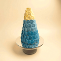 Newborn Blue Plain Chocolate Tower