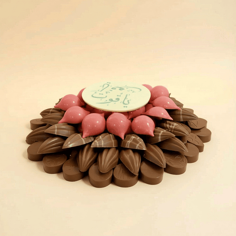 Newborn Chocolate Tray with Pistachio and Hazelnut