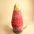 Newborn Pink Plain Chocolate Tower