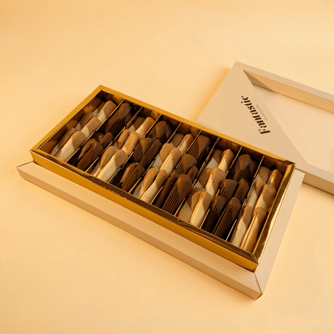 Petit Four Sticks — Chocolate & Caramel, 54 Pieces