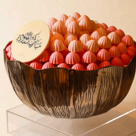 Pink Ombre Chocolates