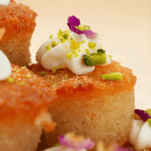 Affordable Basbosa With Cream