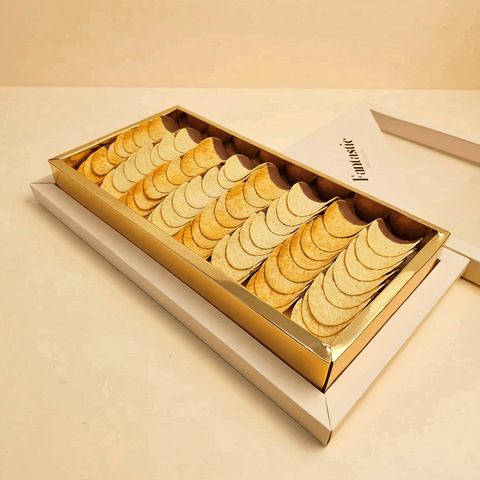 Pringles Belgian Chocolate Box — Original, Sour Cream & BBQ