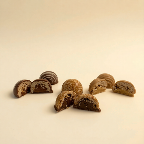 Chocolate Box — Sesame, Caramel & Rahash Balls