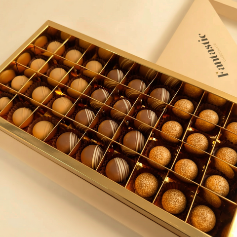 Chocolate Box — Sesame, Caramel & Rahash Balls