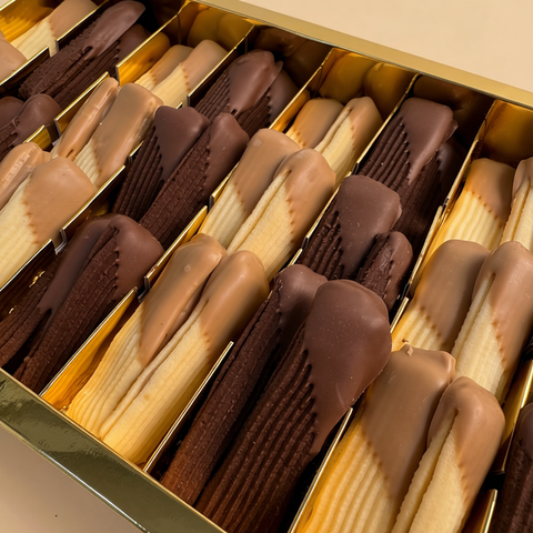 Petit Four Sticks — Chocolate & Caramel, 54 Pieces