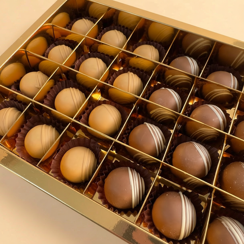 Chocolate Box — Sesame, Caramel & Rahash Balls