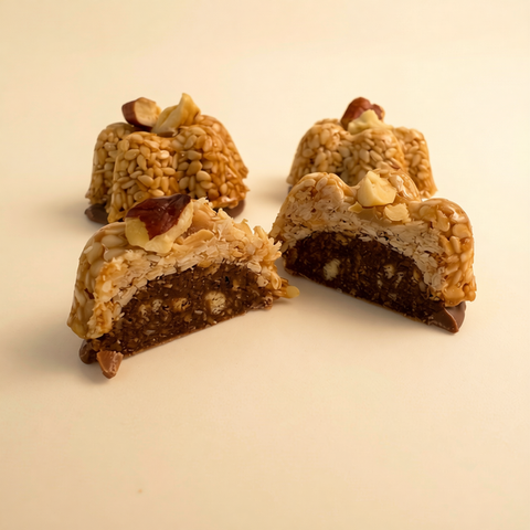 Sesame & Dates Bites with Cardamom