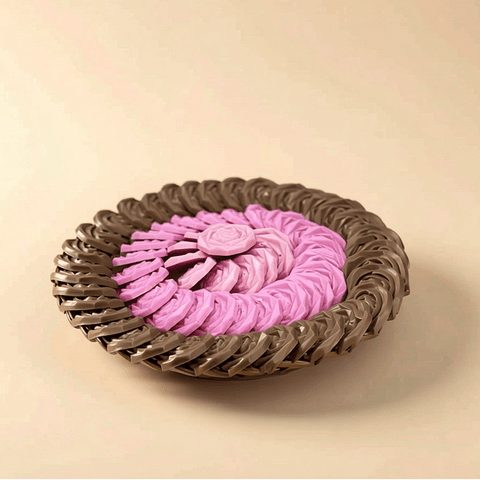 Rose Ombre Chocolate Crystal Tray