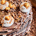 Royal Belgian Chocolate Crepe Cake