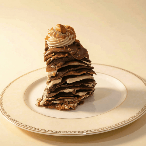 Royal Belgian Chocolate Crepe Cake