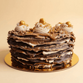 Royal Belgian Chocolate Crepe Cake