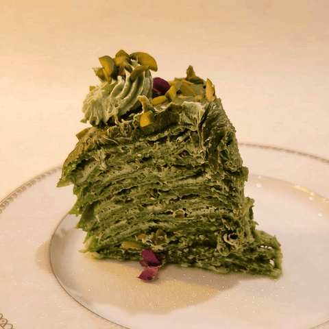  Pistachio Crepe Cake