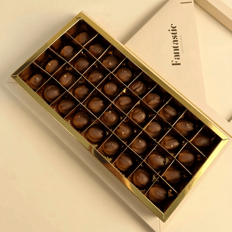 Salted Caramel Pecan Chocolate Box — 36 Pieces