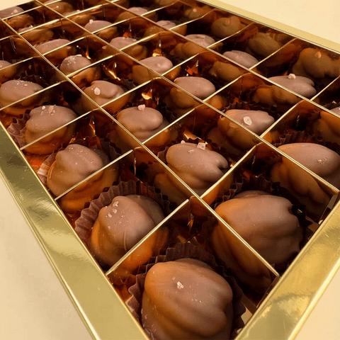 Salted Caramel Pecan Chocolate Box — 36 Pieces