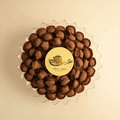Salted Caramel Pecan Eid Mubarak Chocolate Crystal Tray