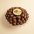 Salted Caramel Pecan Eid Mubarak Chocolate Crystal Tray