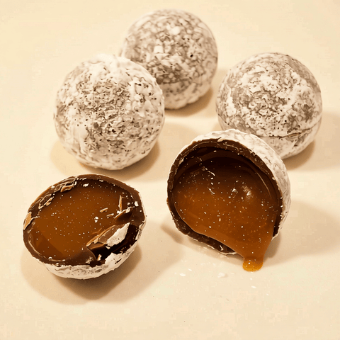 Salty Praline Chocolate Beans Truffle
