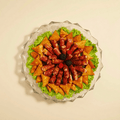 Samosa & Musakhan Plate